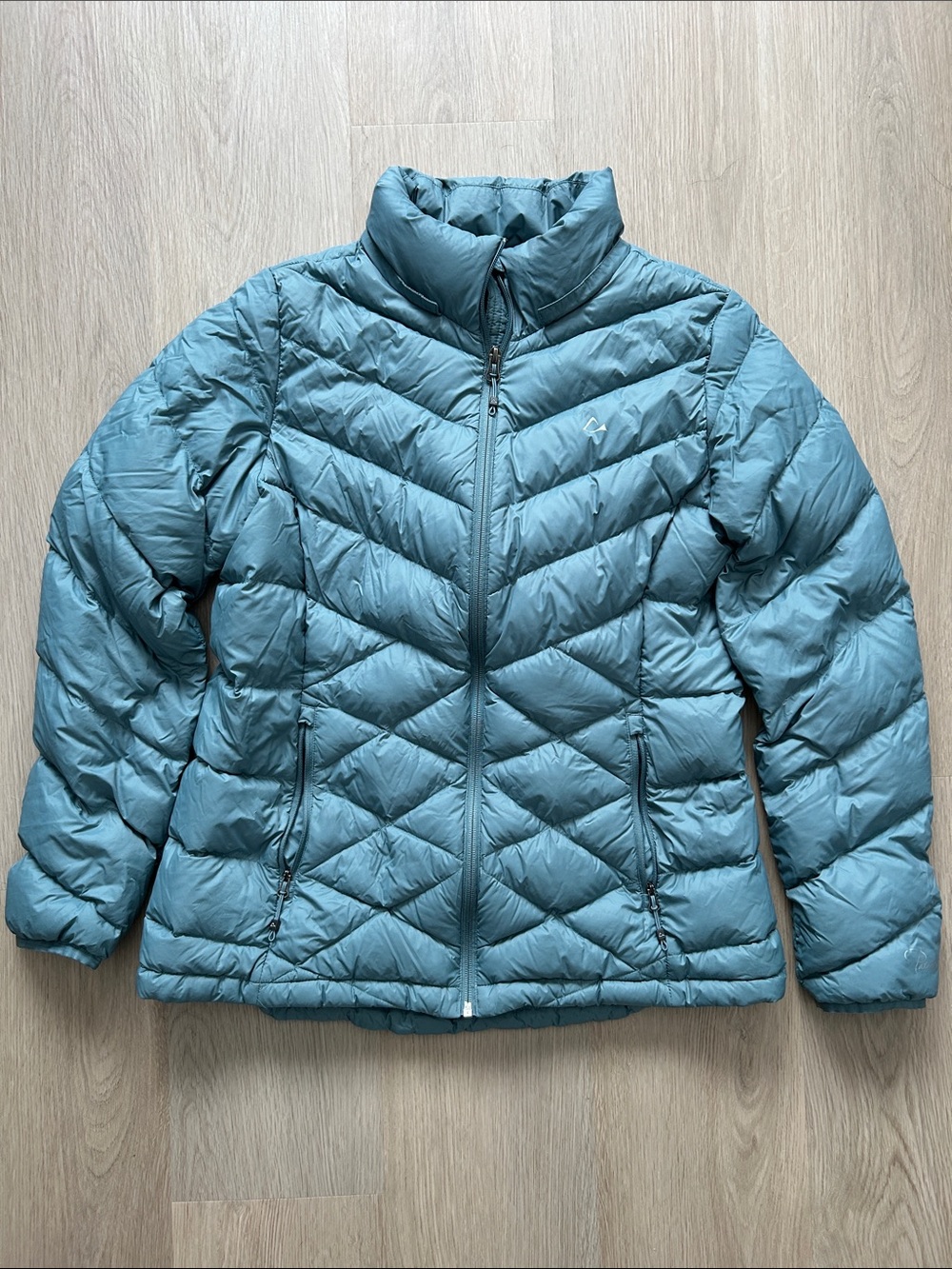 Paradox Teal Quilted Puffer Jacket - Women's